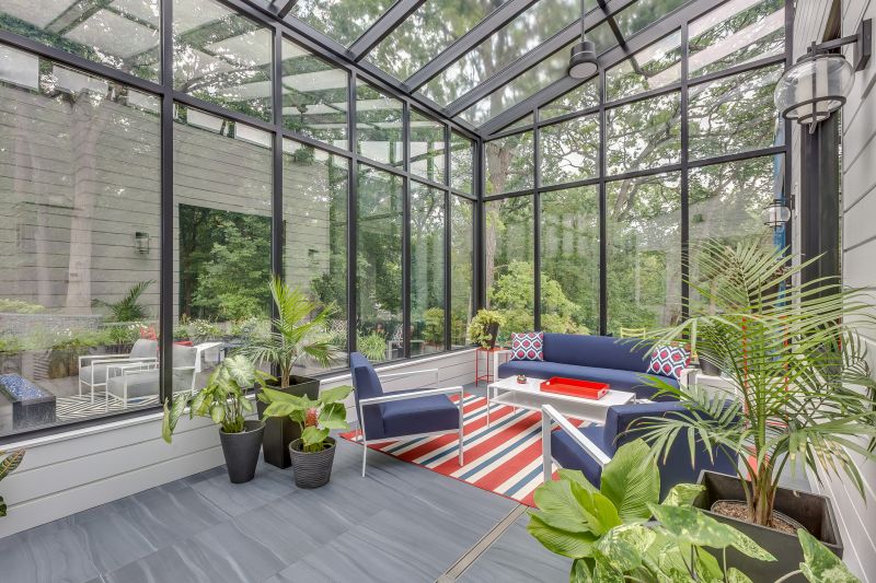 Sunroom in Summer