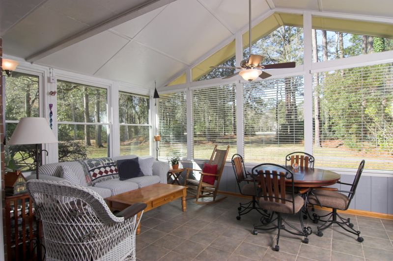 Sunroom in Winter
