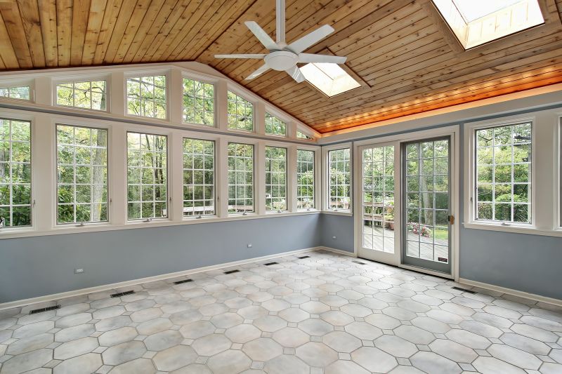 Modern Sunroom Interior