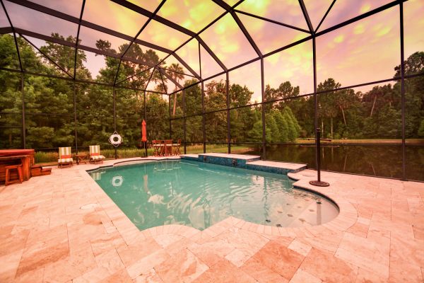 Lanai Enclosure Installation in Huntersville