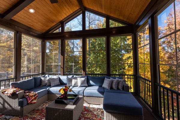 Enclosed Porch Installation in Huntersville