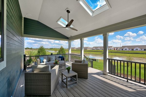 Covered Patio Installation in Huntersville