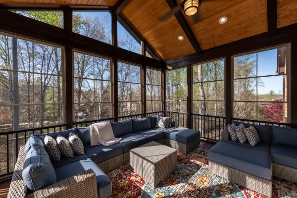 Porch Enclosure Installation in Huntersville